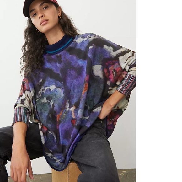 Anthropologie Sweaters - new Anthropologie Kavita Poncho Sweater